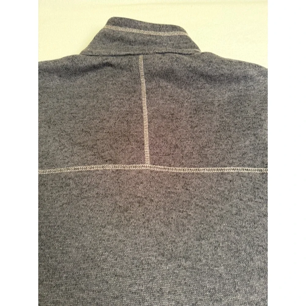 Avalanche Outdoor Supply Co Mens XL Full Zip Sweater Fleece Jacket Charcoal Gray